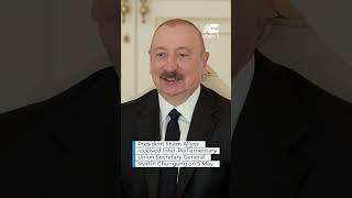 President Aliyev receives IPU Secretary General
