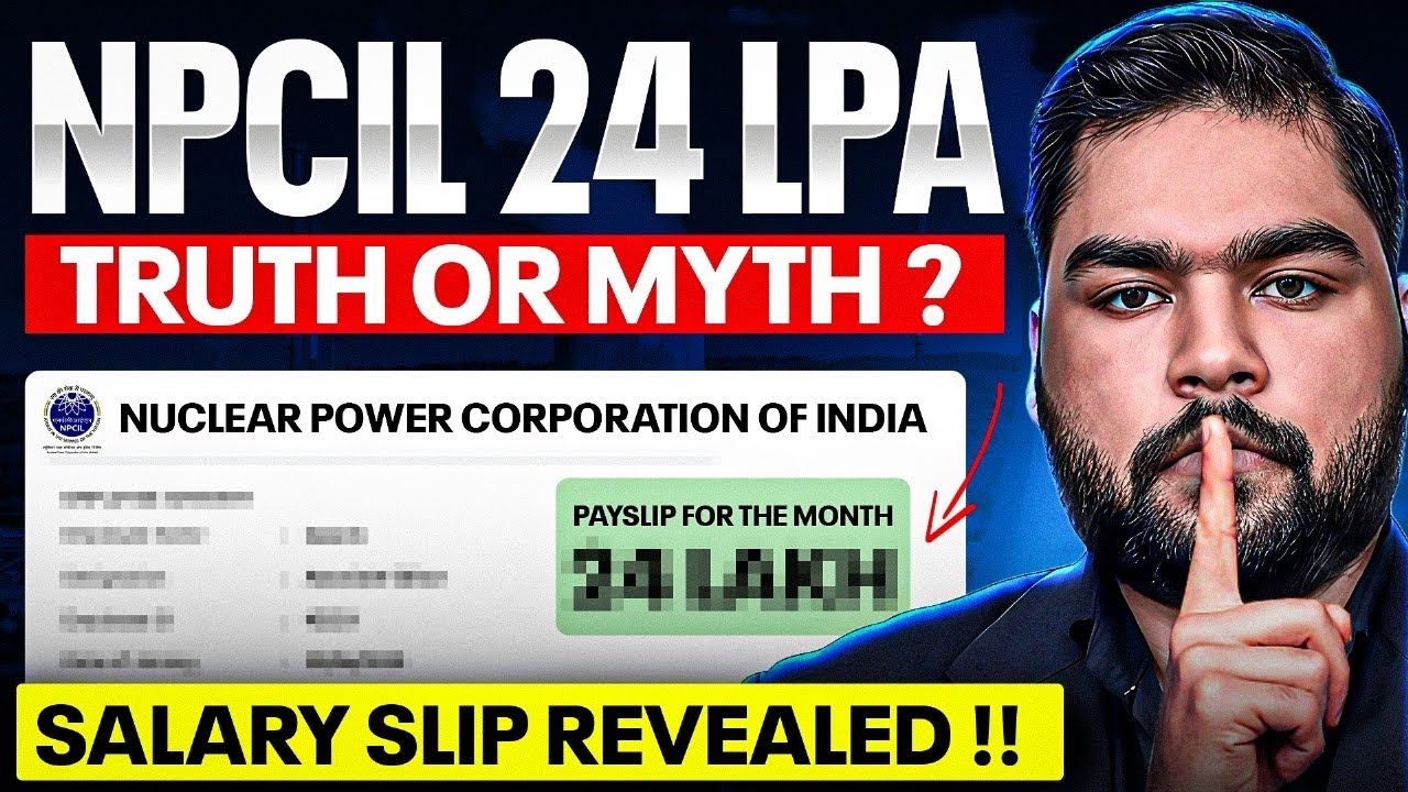 NPCIL ET Salary 24 LPA Explained – Truth vs Myth!