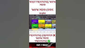 BEST TRAINING WOW MOD #bgmi #pubg #shorts #trending