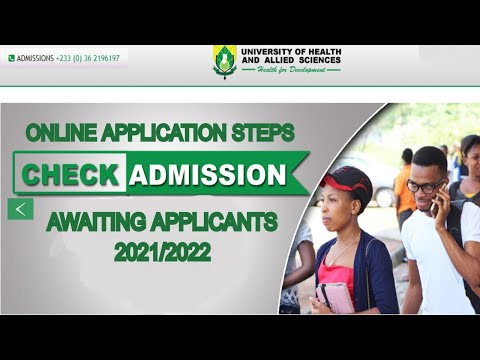 Online application UHAS 2021 (Awaiting Applicants)