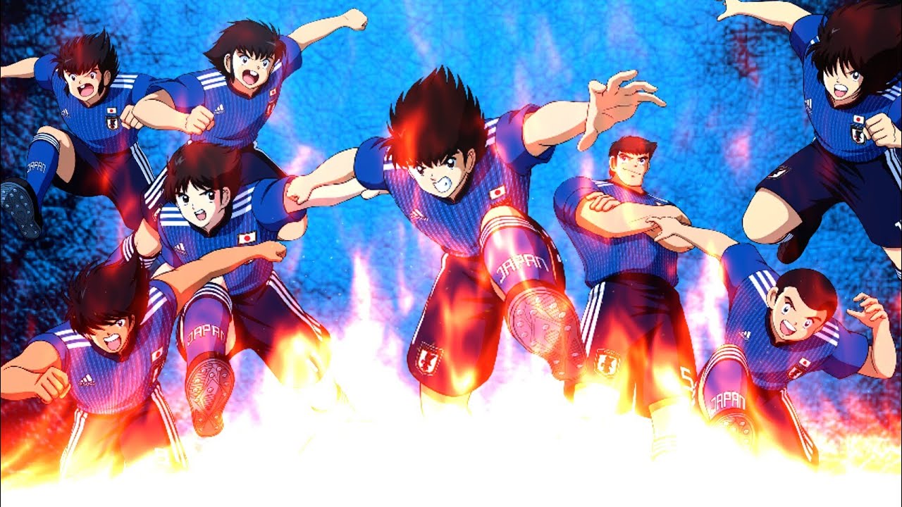 Todos los "Blue Warriors" de Captain Tsubasa Zero