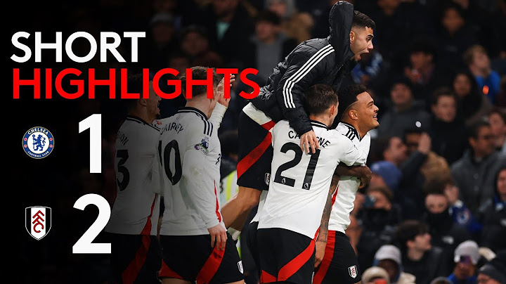 HIGHLIGHTS | Chelsea 1-2 Fulham | Boxing Day Delight ⚫️⚪️