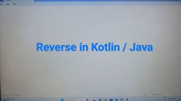 Android Kotlin Reverse string  – Performance & Differences! Android Development #youtube #coding