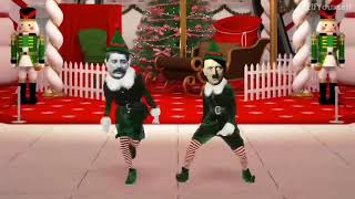 Шок! Сталин и Гитлер подружились и начали танцевать в костюмах эльфов!!!!!