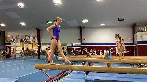 Xcel Bronze Beam Routine 2020