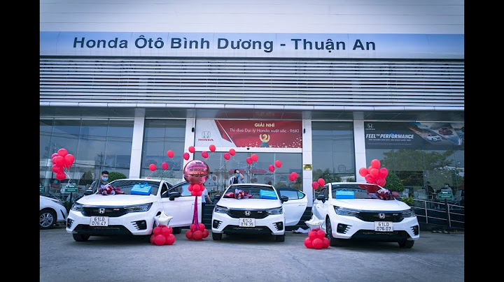 Đại lý Ô to Honda tại TPHCM