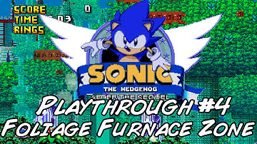 Sonic After the Sequel (2K HD) Playthrough - Part 4 "Foliage Furnace Zone"
