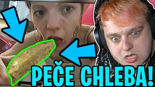 SHOPAHOLIC ADEL PEČE CHLEBA!!! | Morry REAGUJE na Shopaholic Adel