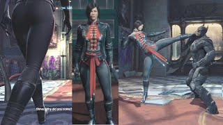 Lady Shiva Kicks Batmans Part 2 - Reverse Ryona