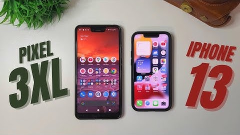 Pixel 3 XL vs iPhone 13 speed comparison! (Android 12 vs iOS 15)
