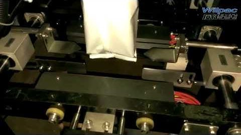 Rice Bag with Gusset Insert Device Trial Testing Packing Video from Wilpac