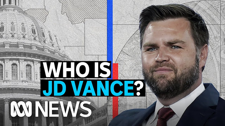 Donald Trump's running mate: Who is JD Vance? | ABC News