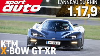 KTM X-Bow GT-XR | Hot Lap Anneau du Rhin | sport auto