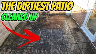 Cleaning the dirtiest patio by Bournemouth Jet Washing 6,749 views 6 months ago 7 minutes, 56 seconds