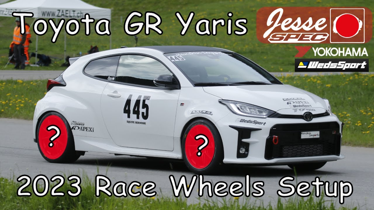 Toyota GR Yaris: 2023 Race Season Wheel & Tire SetupWedssport