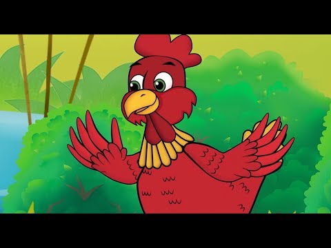 La Petite Poule Rousse |  dessin animé en français avec Les P&rsquo;tits z&rsquo;Amis