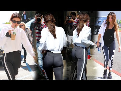 Selena gomez in puma tights style 2018 