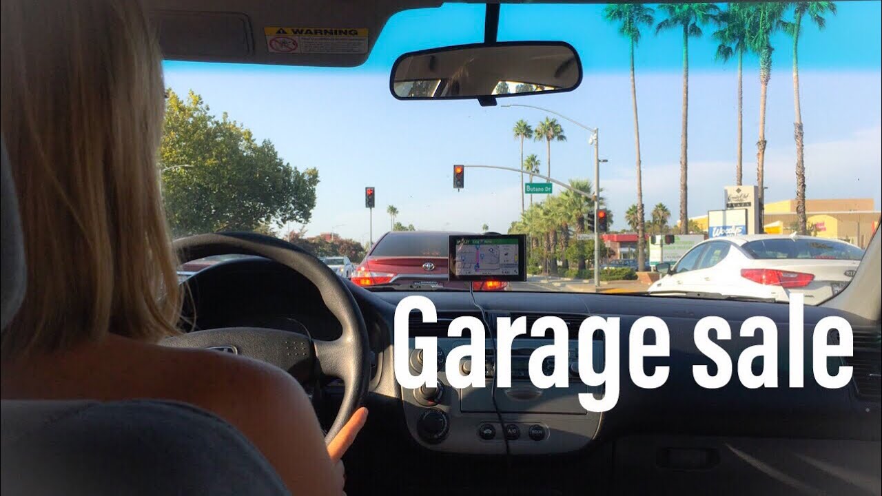 Garage sale! USA. California YouTube