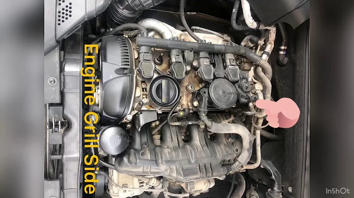 PCV Valve location in Audi A4 B8 2009