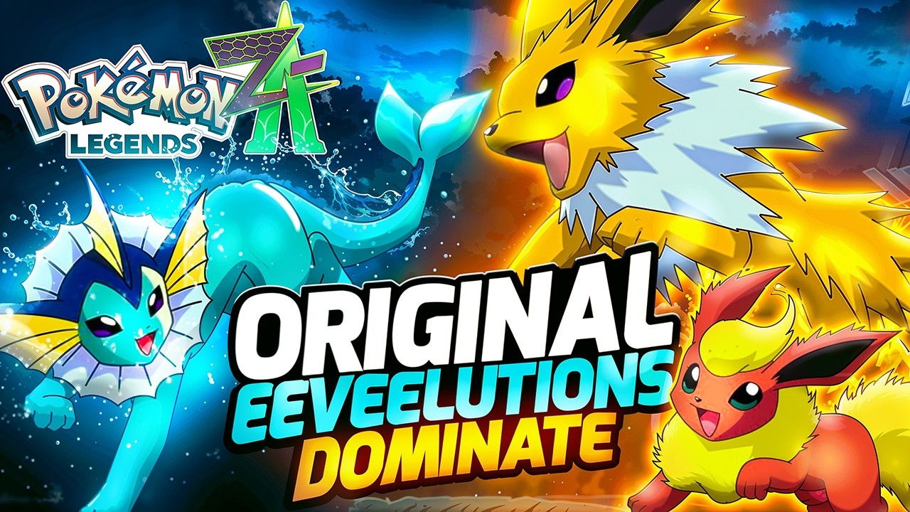 The Original Eeveelutions Are Actually Busted in Pokémon Legends ZA