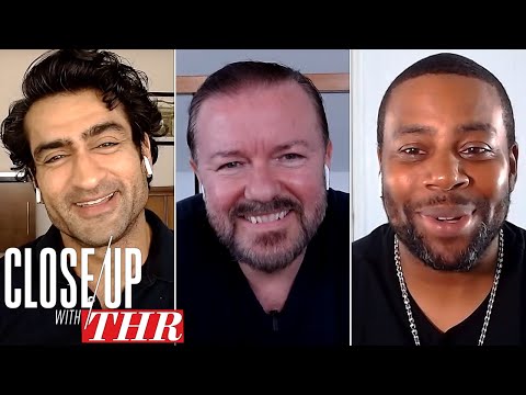 Comedy Actors Roundtable: Ricky Gervais, Kumail Nanjiani, Kenan Thompson, Dan Levy | Close Up