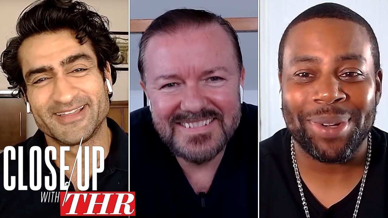 Comedy Actors Roundtable: Ricky Gervais, Kumail Nanjiani, Kenan Thompson, Dan Levy | Close Up