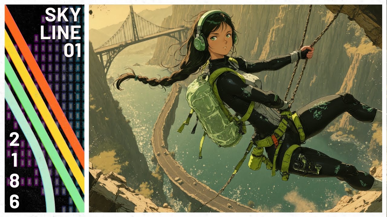 Mental Clarity & Calm | SKY LINE | 90s Ambient Relaxation Mix [Arc Raiders Mountain Pass]