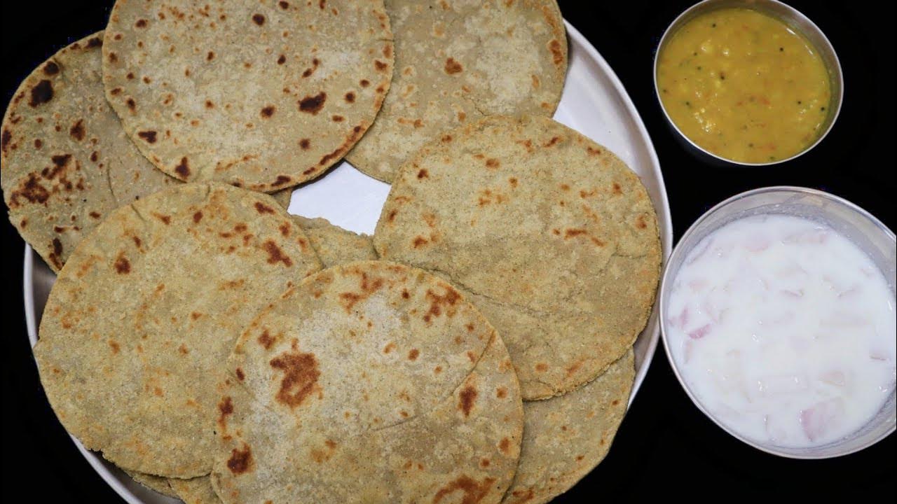 Healthy Pearl Millet Chapati Kambu Chapati YouTube