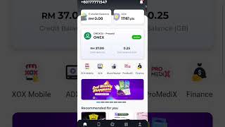 Cara Tukar Plan Onexox Melalui App Xox Black