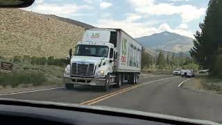 Hyperlapse drive on highway 395 from Conway Summit to Bridgeport and Twin Lakes Resort.