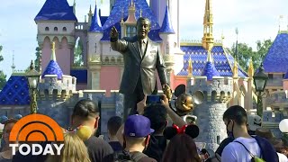 Disneyland Reopens Amid Signs Of A Covid-19 Recovery Today
