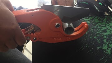 Dùng thử kéo cắt ống nhựa KAPUSI 63mm K-0230