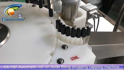 CX-YGF 10ml perfume filling machine,roll on bottle filling capping machine