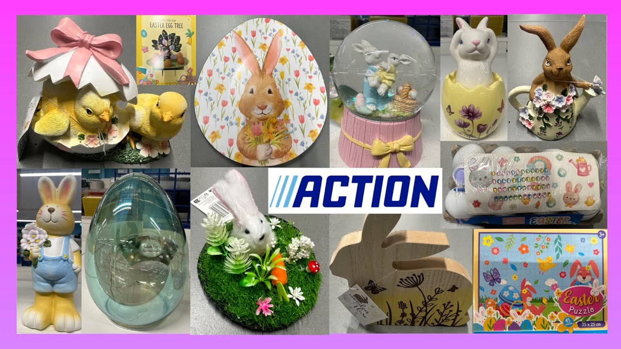 ACTION * Die ersten Osterdekorationen *