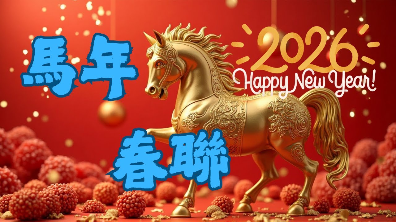2026馬年手寫春聯欣賞｜揮毫迎新年，馬到成功好兆頭
