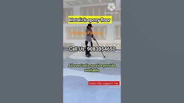 3D Epoxy floor/Metalick epoxy floor/ #shorts #shortvideo #epoxyfloor
