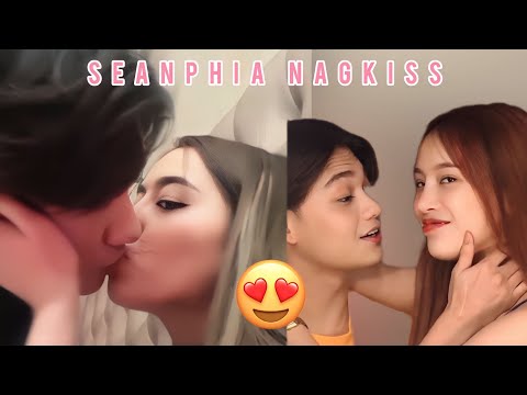 SEANPHIA NAGKISS NA DIN! 😱😍😘 #yabby magkiss kaya din ulit! 😍 #yabby #seanphia #trending