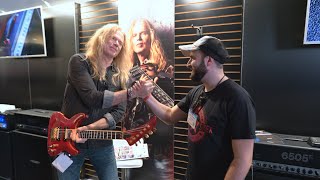 Adrian Vandenberg shows His New Peavey Signature Guitar | NAMM SHOW 2024