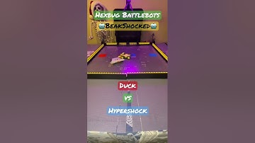 Duck vs Hypershock  🤖Beakshocked🤖  Hexbug Battlebots  #hexbugbattlebots #hexbugvideos #battlebots