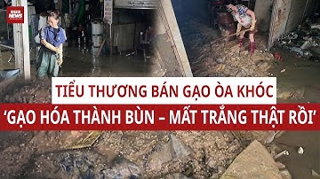 “Mất trắng thật rồi…” – Tiểu thương Thái Nguyên òa khóc giữa chợ tan hoang sau lũ dữ | VTC News