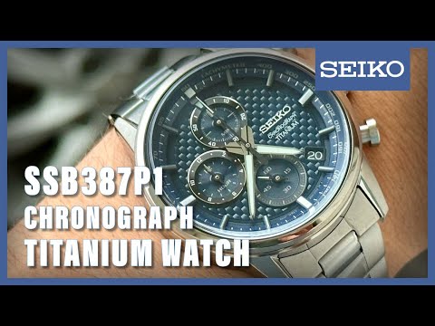Unboxing The New SSB387P1 Chronograph Seiko YouTube 