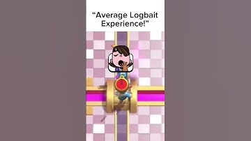 Average Logbait Experience! #clashroyale #clashroyaleshorts #clashroyalememes #shorts #supercell