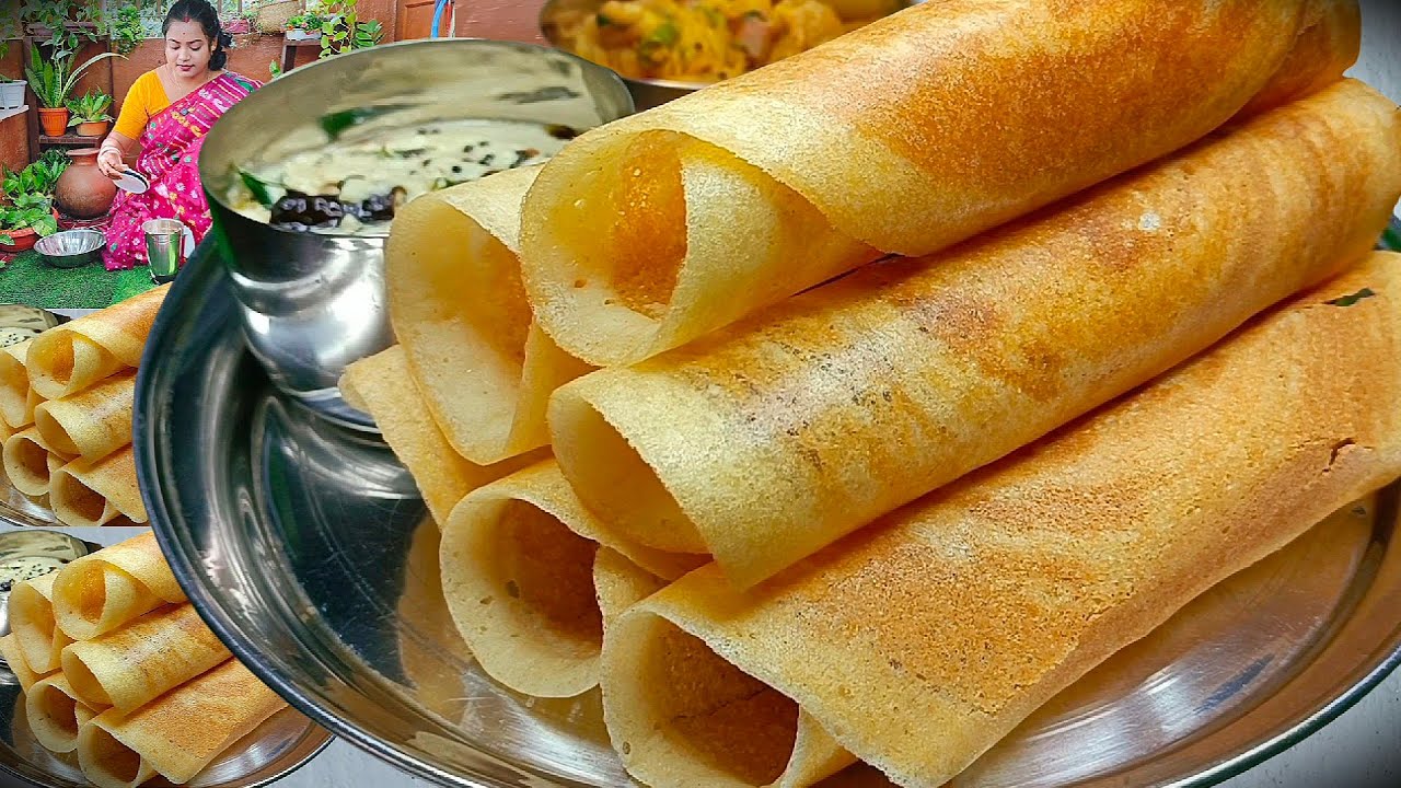 ১০মিনিটে মুচমুচে মসলা আলু ধোসা,চাল ডাল ছাড়াই বানিয়ে নিন|dosa recipe