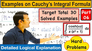 Examples on Cauchy Integral Formula (Part-6)