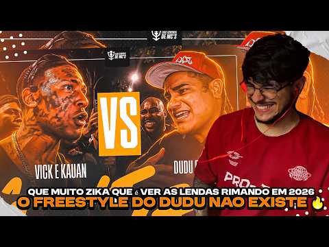ALAN REAGE A DUDU E NIX x VICK E KAUAN l Primeira Fase | REACT