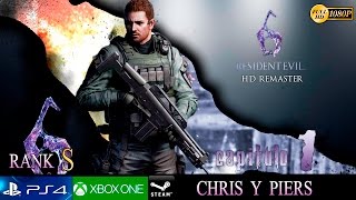 Resident Evil 6 HD Campaña Chris y Piers Capitulo 1 | Parte 6 Español | Inmersivo No HUD 1080p 60fps