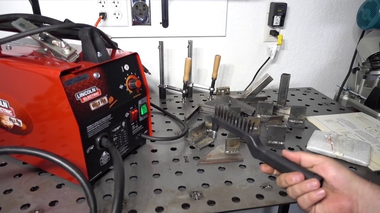 Cheap Flux Core Welder Testing - With Cut and Etch - YouTube