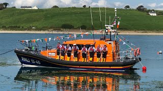 Lifeboat Manoeuvres - Courtmacsherry RNLI Shannon Class Lifeboat “13-45 Val Adnams” - Cork - Ireland