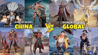 CHINA SERVER VS GLOBAL SERVER HONOR OF KING ULTRA HD 2026