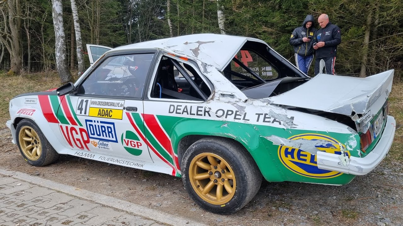 Rallye Erzgebirge 2025 - Crash/Mistakes & Action